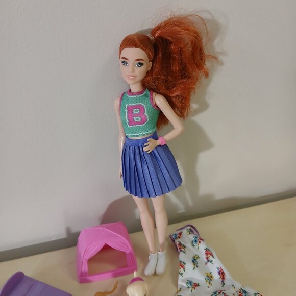 Red haired Barbie with pets - Picture 2 of 8